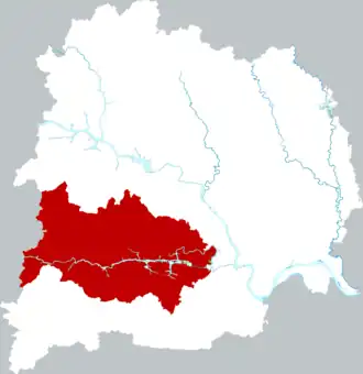 Localisation de Chángyáng tǔjiāzú Zìzhìxiàn