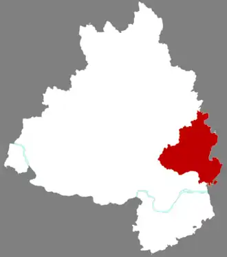 Localisation de Sìhuì