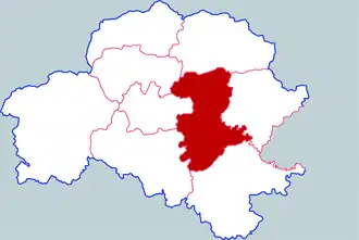 Localisation de Rǔnán Xiàn