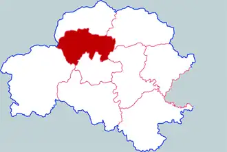 Localisation de Suípíng Xiàn