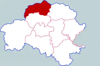 Localisation de Xīpíng Xiàn