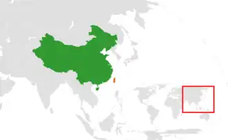 Taïwan et Chine