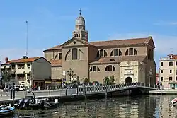 La  cathédrale de Chioggia.