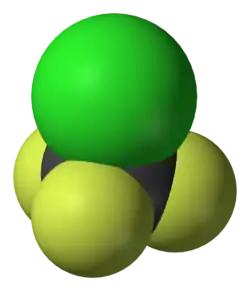 Image illustrative de l’article Chlorotrifluorométhane
