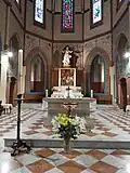 Chœur de l'église Sainte-Germaine.