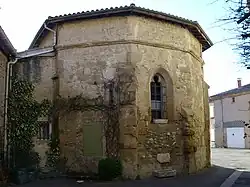 Chevet de l'ancienne église.