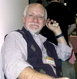 portrait photographique de Chris Claremont