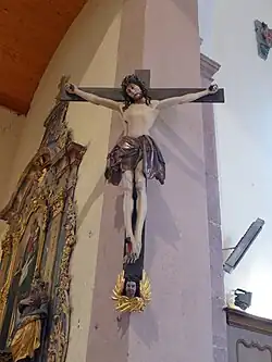 Christ en Croix(fin du XVe ou XVIe&nbsp;siècle).