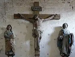 Restes d'un calvaire.