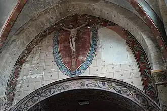 Christ en gloire, église de Sacy (51).