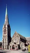 Christchurch Cathedral, Christchurch, Nouvelle-Zélande (1864-1904)