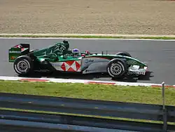 Photo de la Jaguar R5 de Christian Klien en Belgique