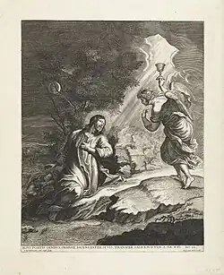 Christus in de Hof van olijven (Le Christ au jardin des oliviers, ca. 1660 - 1678, Rijksmuseum Amsterdam).