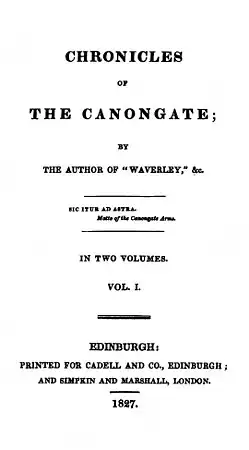 Image illustrative de l’article Chroniques de la Canongate