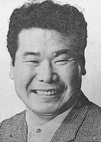 Kiyoshi Atsumi en 1967.