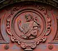 Détail de la porte principale