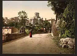 L'église entre 1890 et 1900.