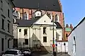 Chapelle vue depuis la rue Poselska.