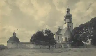 L'église fin XIXe&nbsp;siècle.