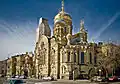 Vue de l'église de l'Assomption de Saint-Pétersbourg.