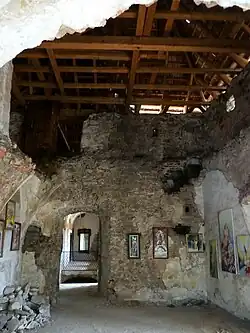 Salle en restauration.