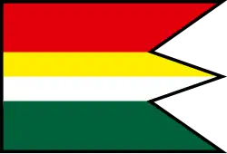 Drapeau de Čierne nad Topľou