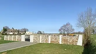 Second cimetière (le premier étant historiquement celui devant l’église).