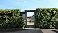 L'entrée sud.