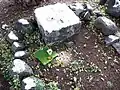 Offrande dans le cimetière du lazaret no&nbsp;1.