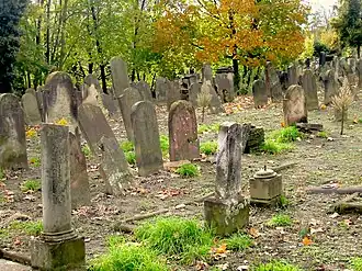 Cimetière israélite de Koenigshoffen.
