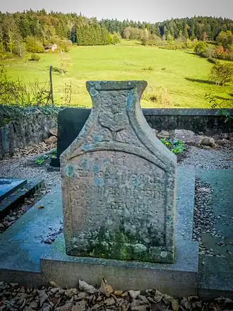 Cimetière mennonite des Quelles.
