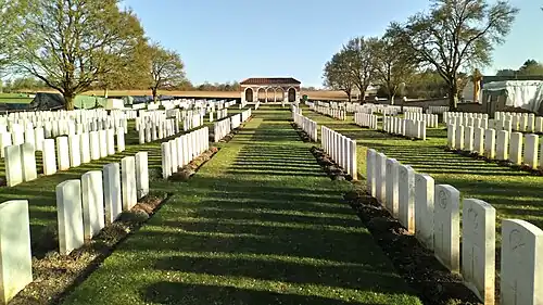 Cimetière militaire britannique de Combles.