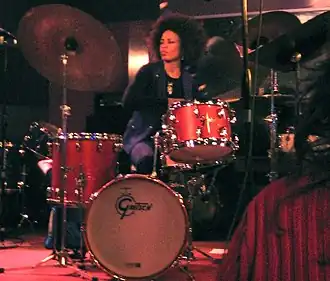 Cindy Blackman à l'Iridium (New York) en 2007…