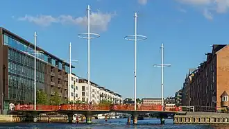 Le Cirkelbroen en 2017.