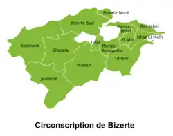Carte de la circonscription.