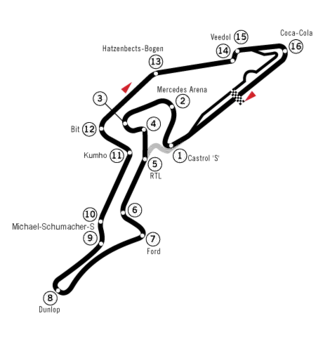Nürburgring (1984, 1995-1996 et 1999-2007)