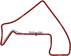 Circuit du GP3R.