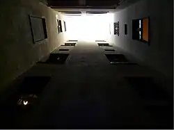 Cour intérieure (salestre) d'une maison du Vieux-Nice.