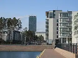 Cirrus vue d'Aurinkolahti.