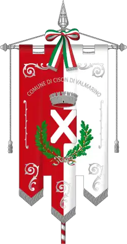 Drapeau de Cison di Valmarino