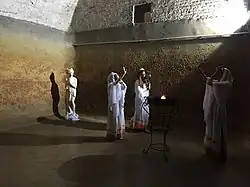 Reconstitution d’un Rite romain au sein des Citernes