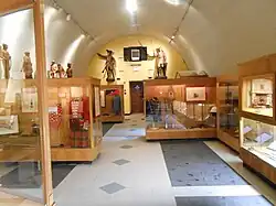 Intérieur de l'ancienne poudrière