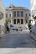 Vue depuis la rue Elefthérios Venizélos.