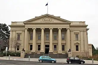 Hôtel de ville de Geelong&nbsp;(en).