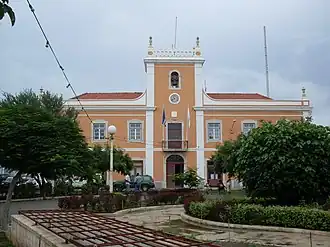 L'Hôtel de ville de Praia.