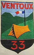 Insigne du CJF 33 (2e&nbsp;modèle).