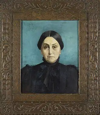 Portrait de Madame Emerique,Musée d'Art et d'Histoire Paul-Éluard.