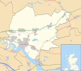 Voir sur la carte administrative du Clackmannanshire