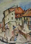 Maison de pêcheurs sur la Nahe (1937)