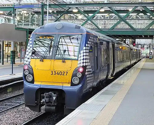 Une Class 344 a Waverley.